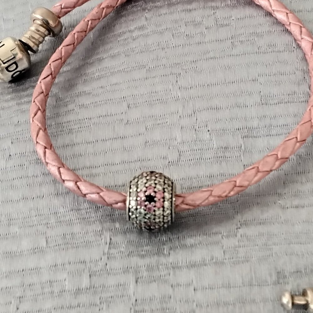 Pandora Swarovski Flower Charm